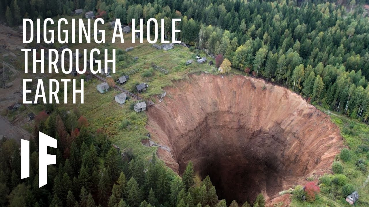 This Map Shows Where You Would End Up if You Dug a Hole to the